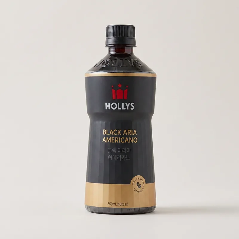 할리스 블랙 아리아 아메리카노, 550ml, 24개