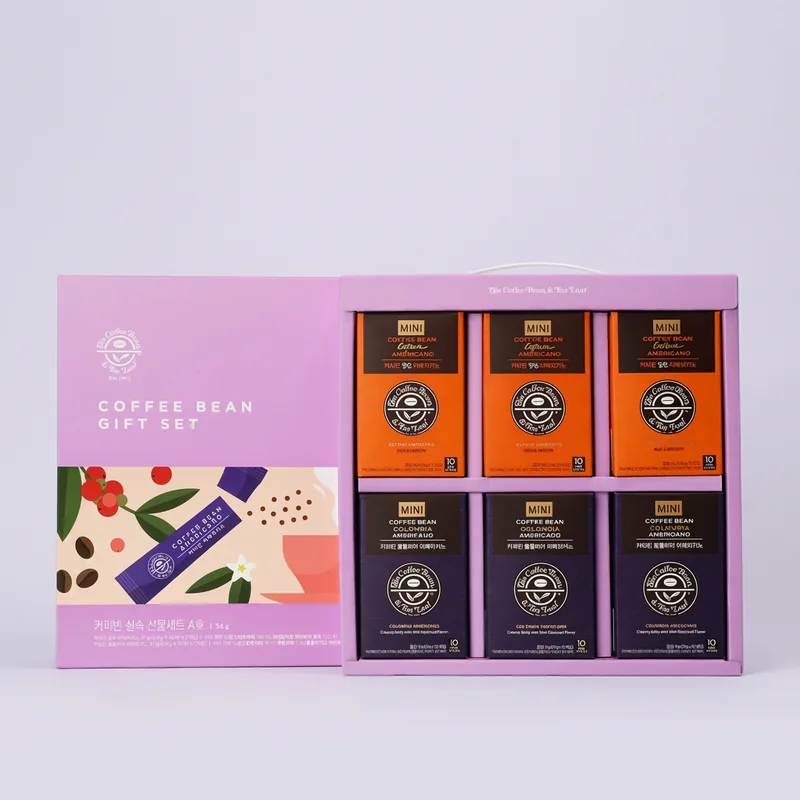 커피빈 실속선물세트 A호, 0.9g, 60스틱, 6개