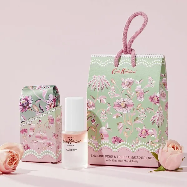 캐스키드슨 헤어미스트&트윌리 세트, 잉글리쉬 페어 앤 프리지아, 30ml, 1개
