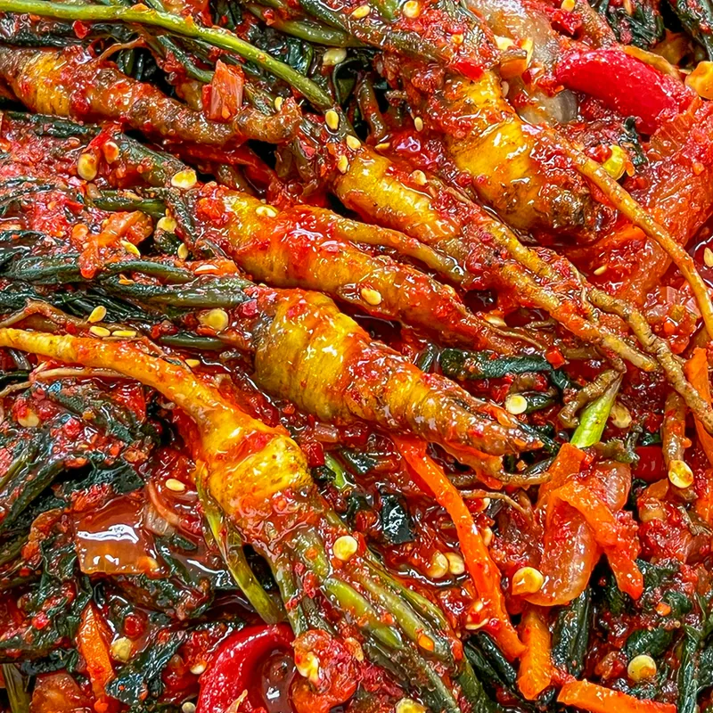 전통 여수 돌산 고들빼기 김치, 1kg, 1박스