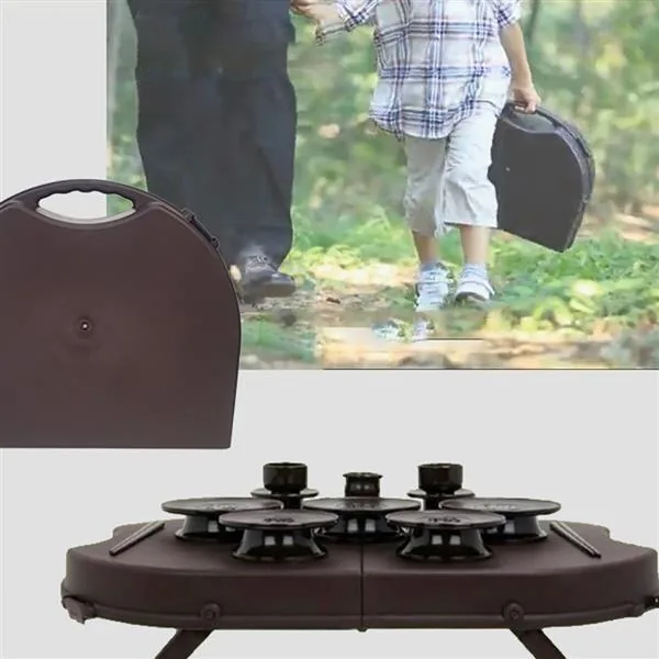 편리한 휴대용제기 세트 성묘 제사상 산소 제기, 14개