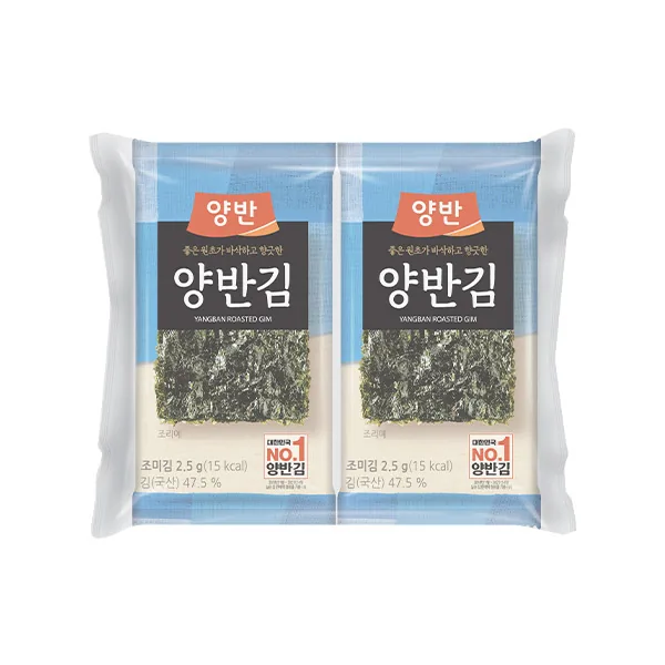 동원 양반김 4호 도시락김, 2.5g, 40봉, 1개
