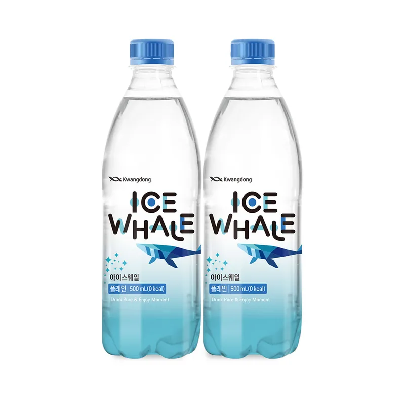 광동제약 아이스웨일, 플레인, 500ml, 40개