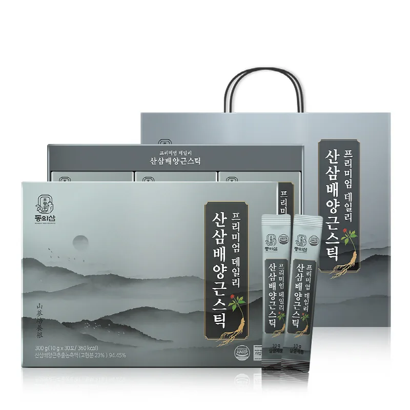 동의삼 데일리 산삼배양근스틱, 10g, 60개