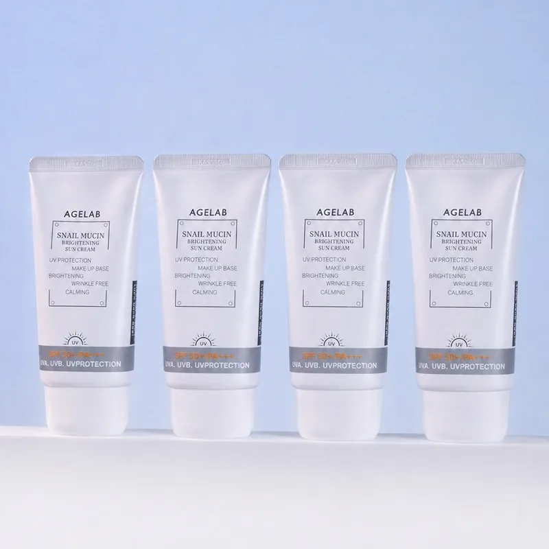에이지랩 스네일 뮤신 브라이트닝 선크림, 70ml, 4개