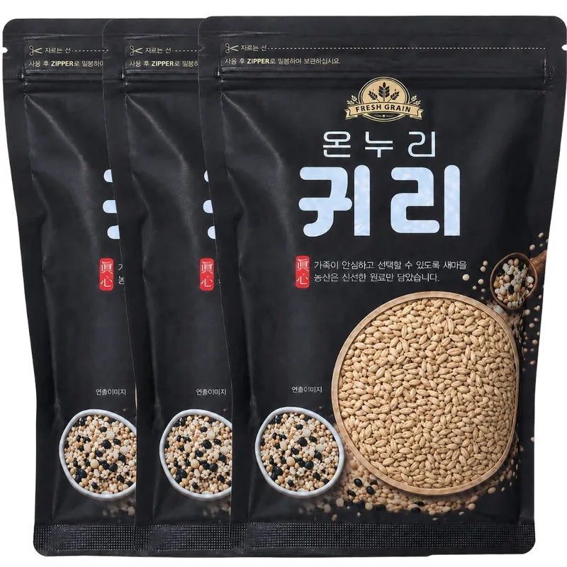 새마을농산 귀리, 500g, 3봉