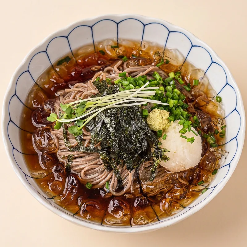 산지농수산 메밀소바 세트, 생메밀국수, 1kg, 1개 + 메밀장, 40g, 6개, 1세트