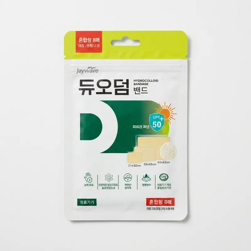 듀오덤 밴드, 혼합형, 8매입, 1개