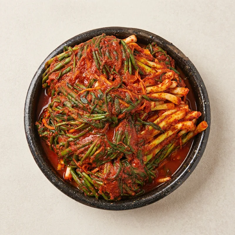 원김치 쪽파김치, 알싸한 풍미, 아삭한 식감, 5kg, 1개