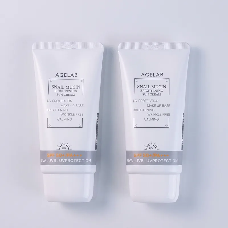 에이지랩 스네일 뮤신 브라이트닝 선크림, 70ml, 2개