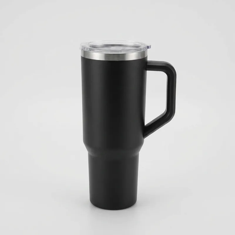 라이프지 대용량 스텐 텀블러, 1.18L, 블랙, 1개
