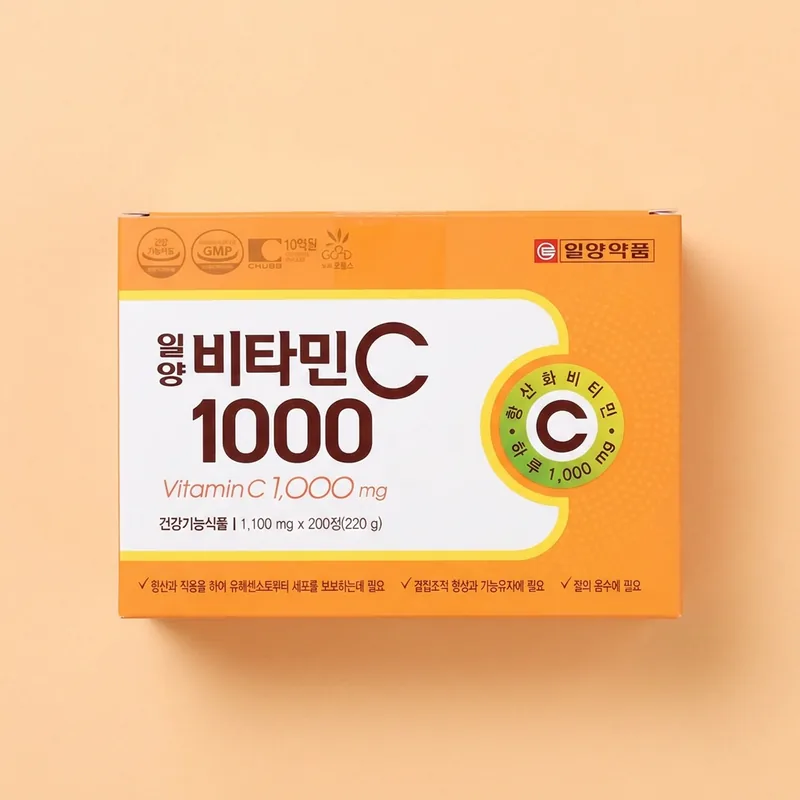 일양약품 비타민C 1000, 1100mg, 200정, 1개