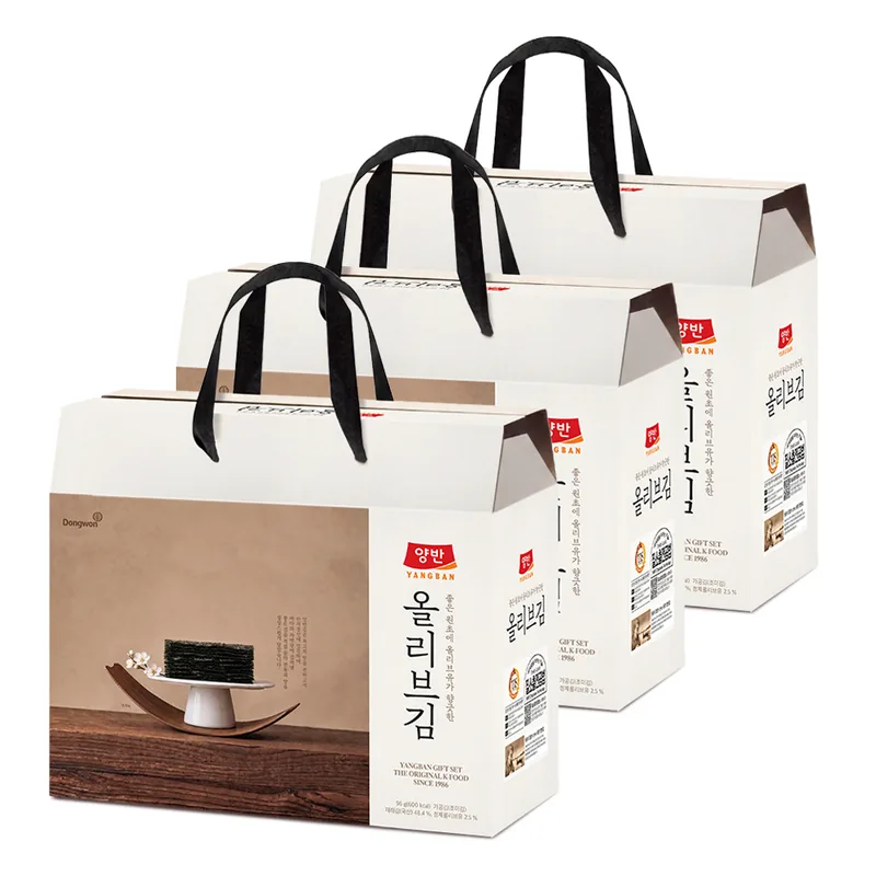 동원 양반 올리브 식탁김 케이스, 4g, 24봉, 1박스