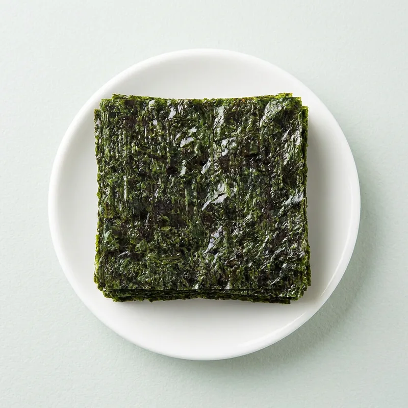 백년건강 두번 구운 파래김, 40매, 65g, 3봉