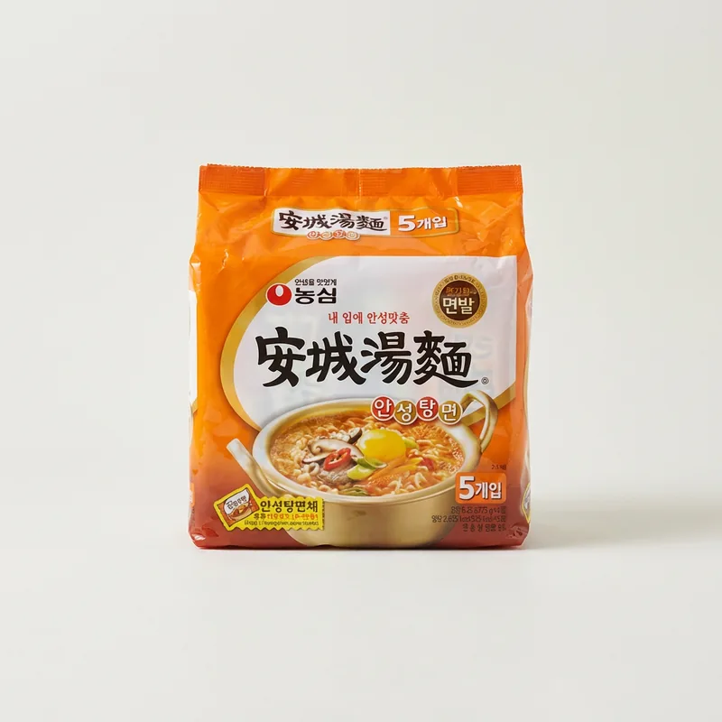농심 안성탕면, 125g, 20개