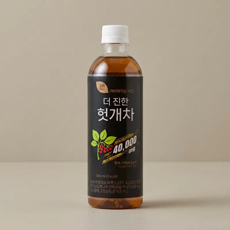 일화차시 더 진한 헛개차, 500ml, 20개