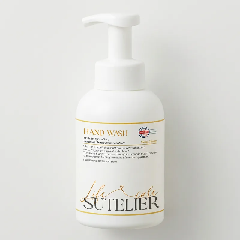 수뜰리에 클린 퍼퓸 포밍 핸드 워시, 일랑일랑향, 510ml, 1개