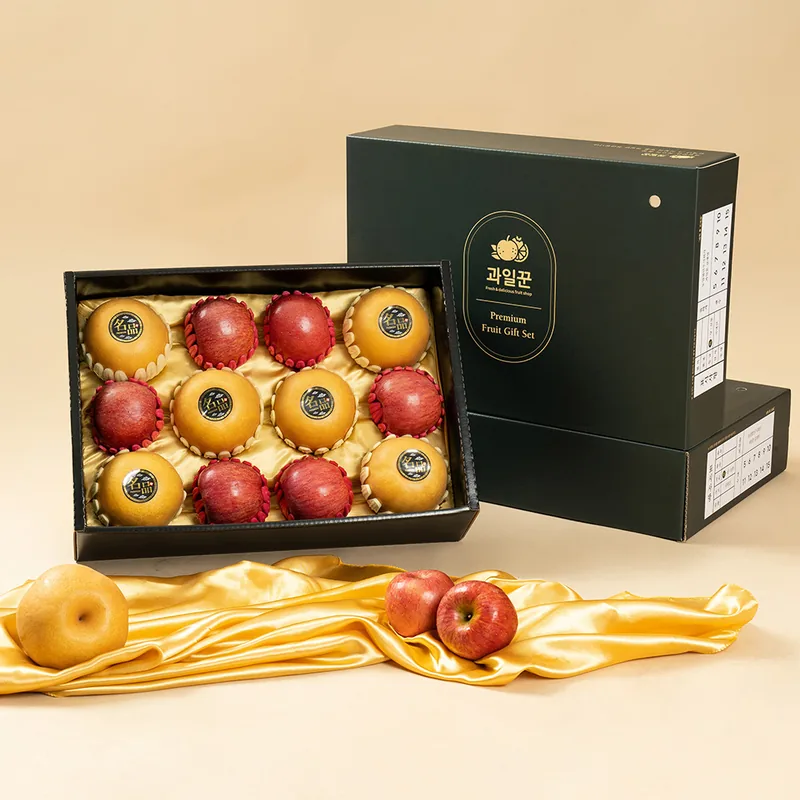 과일꾼 사과배 혼합 선물세트 3호, 사과 6개 + 배 6개, 6kg, 1박스