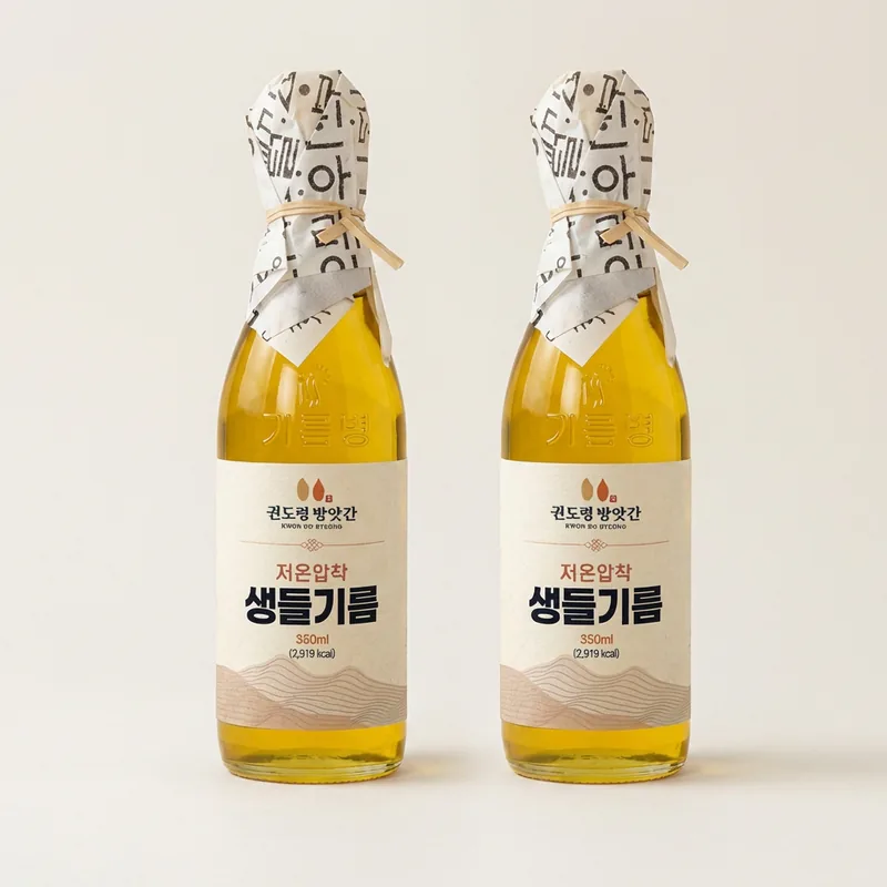 권도령방앗간 생들기름, 350ml, 2개