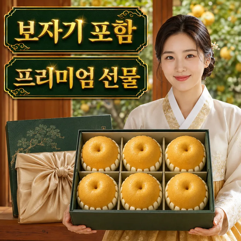추석 꿀프룻 배 선물세트, 9입, 1세트