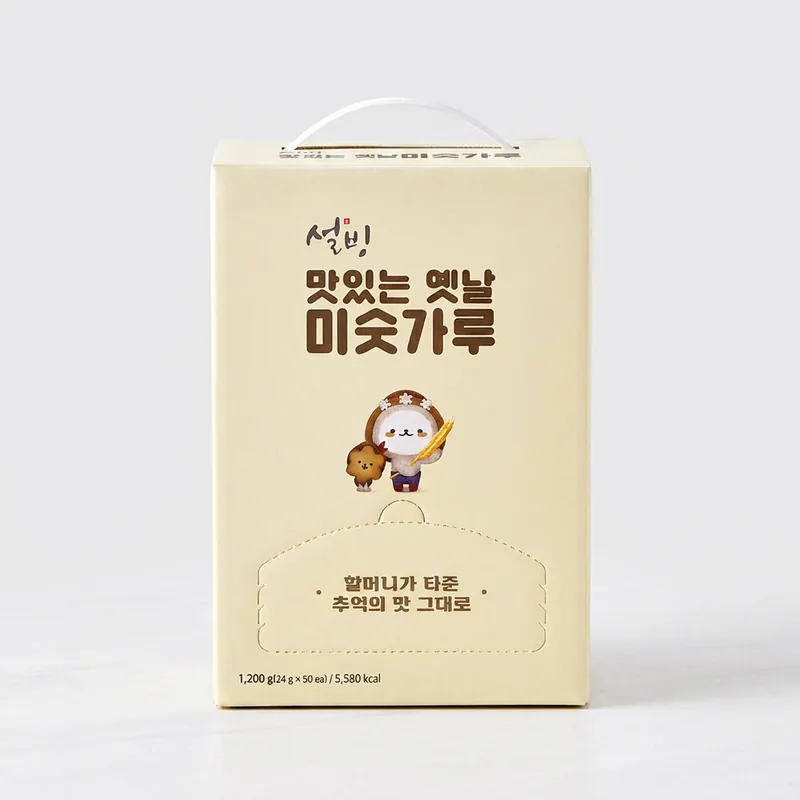 설빙 맛있는 옛날 미숫가루, 24g, 50개입, 1박스