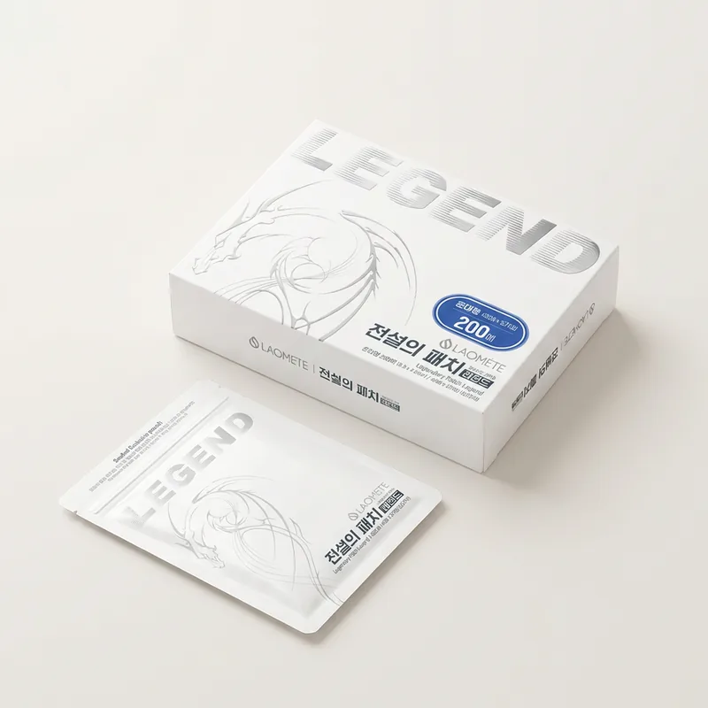 라오메뜨 전설의패치 레전드, 준대형, 40매, 5개