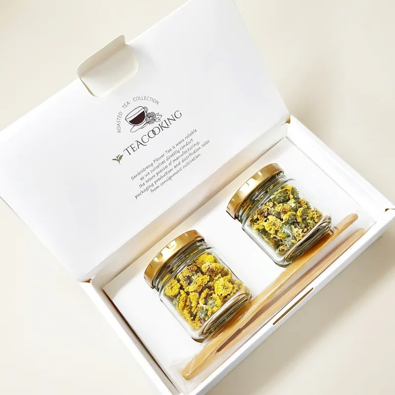 티쿠킹 산해랑 수제 꽃차 선물세트, 12g, 1세트