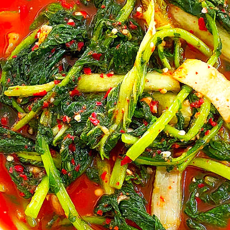 바른 전라도 열무자박이, 2kg, 1박스