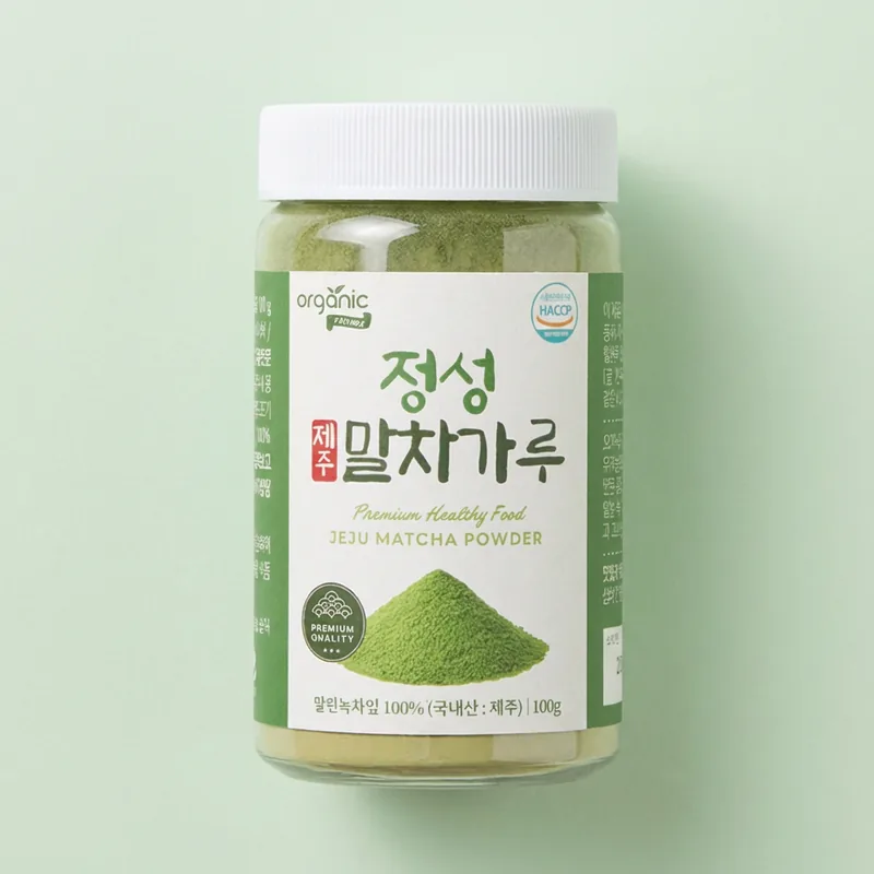 오가닉프렌즈 정성 제주 말차 가루, 100g, 1개