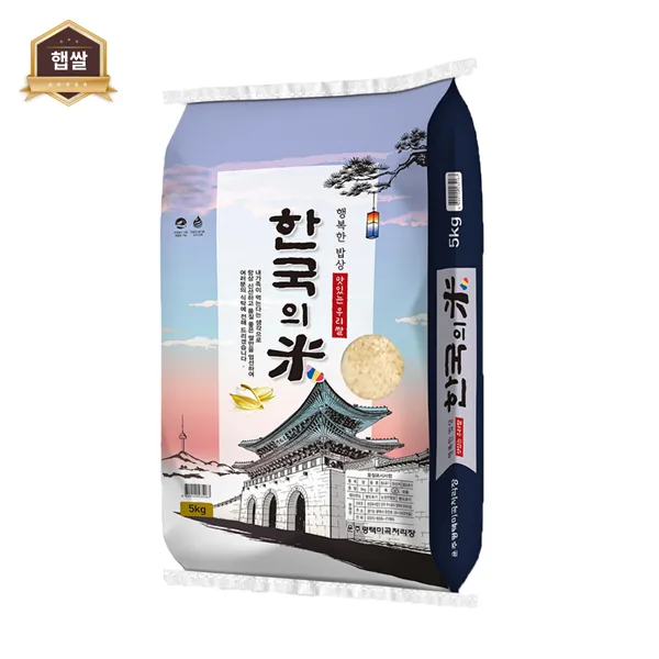 한국의미 햅쌀 고시히카리, 5kg, 1개