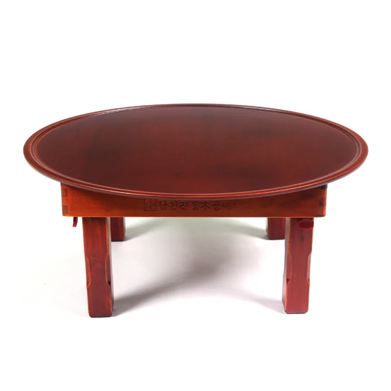 접이식 원형 밥상, 혼합색상, 60cm, 1개