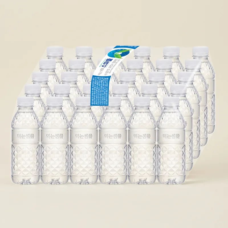 스파클 생수, 무라벨, 200ml, 60개