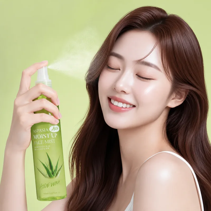 아스파시아 모이스트 업 페이스 미스트 알로에, 150ml, 1+1 구성, 총 2개