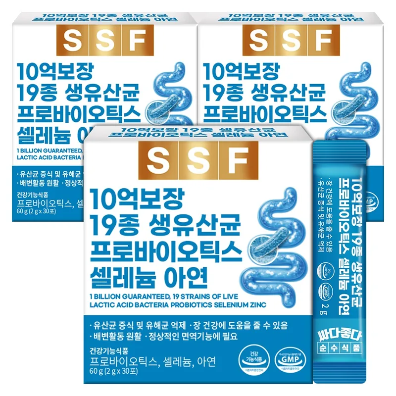 순수식품 프리바이오틱스 FOS 4300, 30포, 3박스