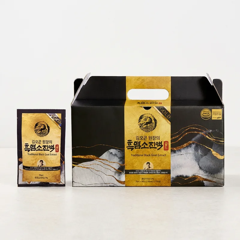 김오곤 원장의 흑염소진액 골드, 70ml, 30포, 2박스