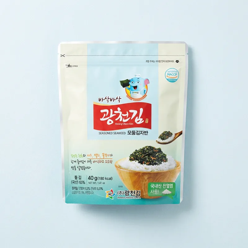 모둠 광천 김자반, 40g, 10봉