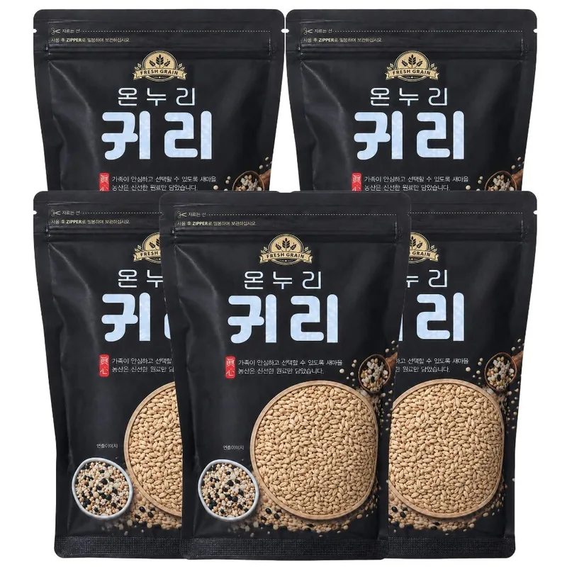 새마을농산 귀리, 500g, 5봉