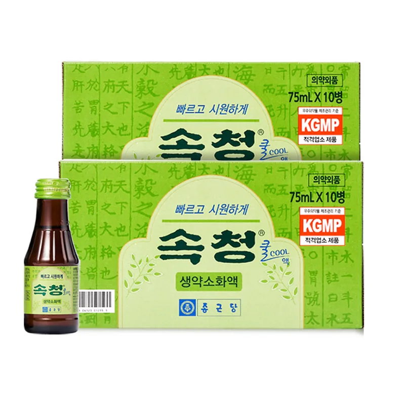 종근당 속청쿨액, 75ml, 20병