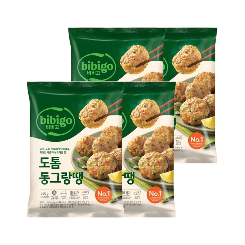 비비고 도톰 동그랑땡, 560g, 4개