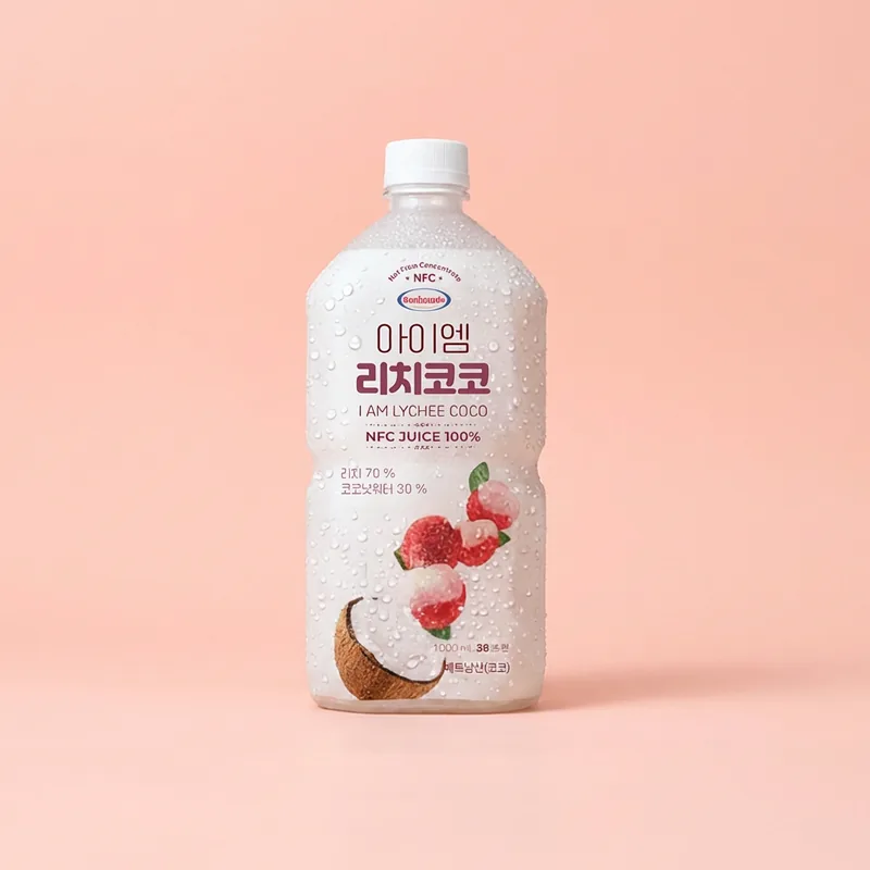 보넬드 아이엠 리치코코 주스, NFC, 착즙 원액, 1L, 3병