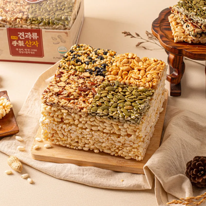 김대석장인 견과류 수제 산자, 360g, 2개
