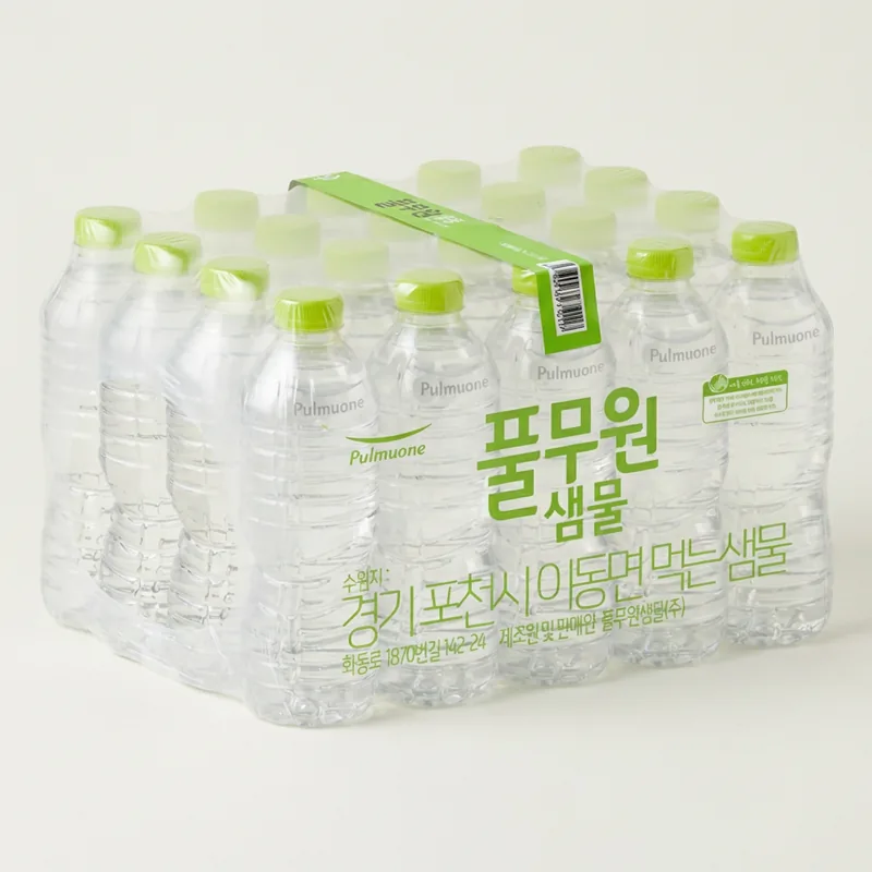풀무원샘물 라벨랜덤, 500ml, 20개