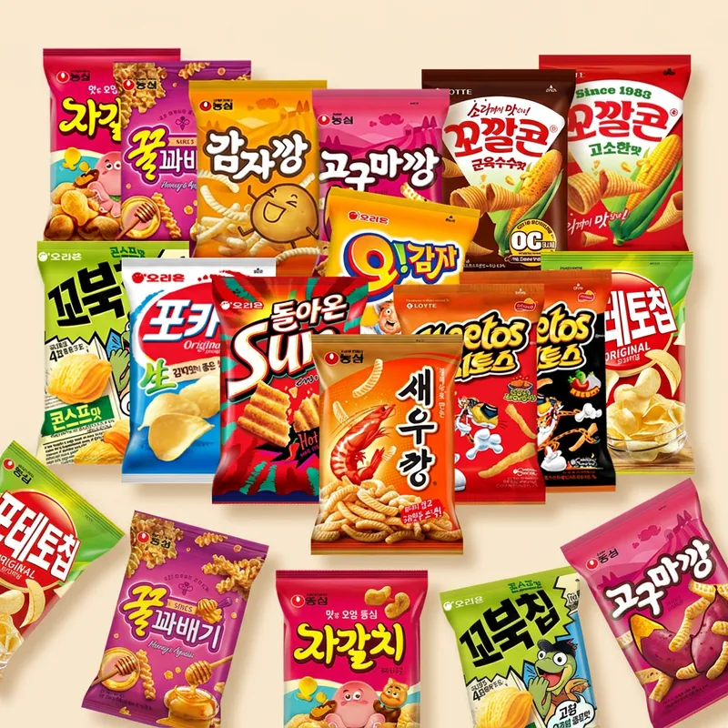 인기 스낵 14종 세트, 1박스