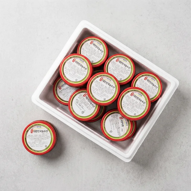 저온숙성 밥도둑 젓갈 18종, 멸치, 250g, 1개