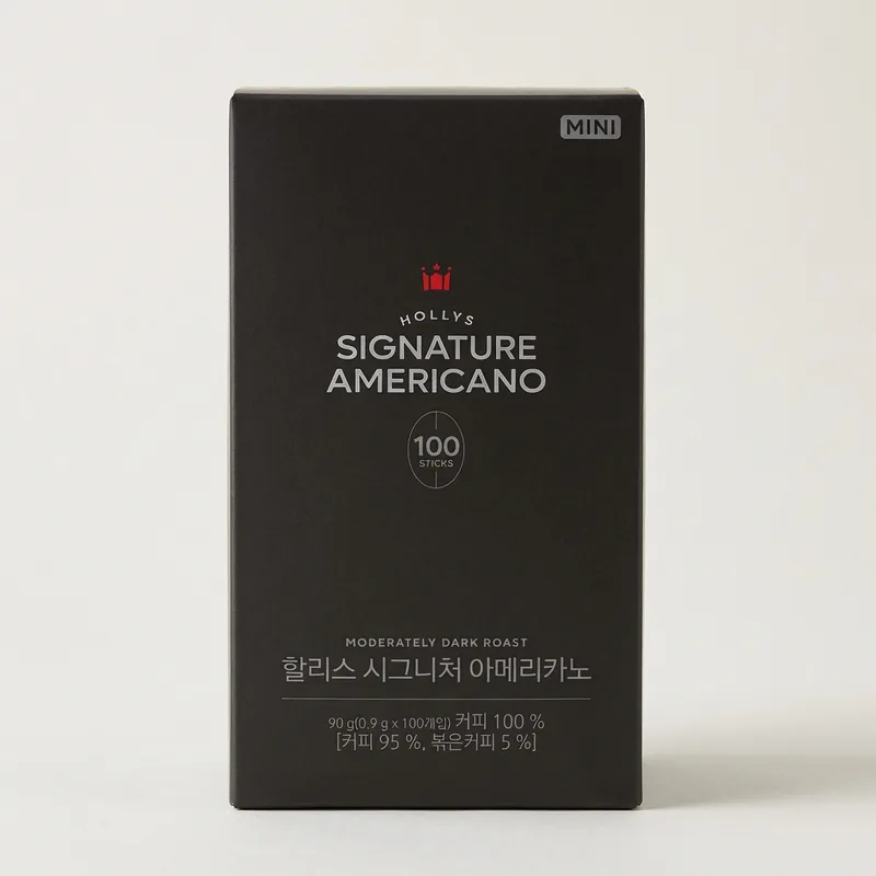 할리스 시그니처 아메리카노 미니, 다크, 0.9g, 100개입, 2개