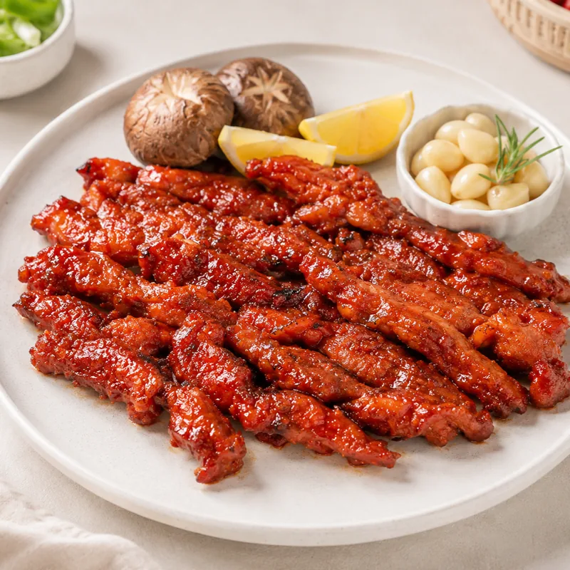 국내산 양념 닭목살, 매콤고추장맛, 500g, 2개