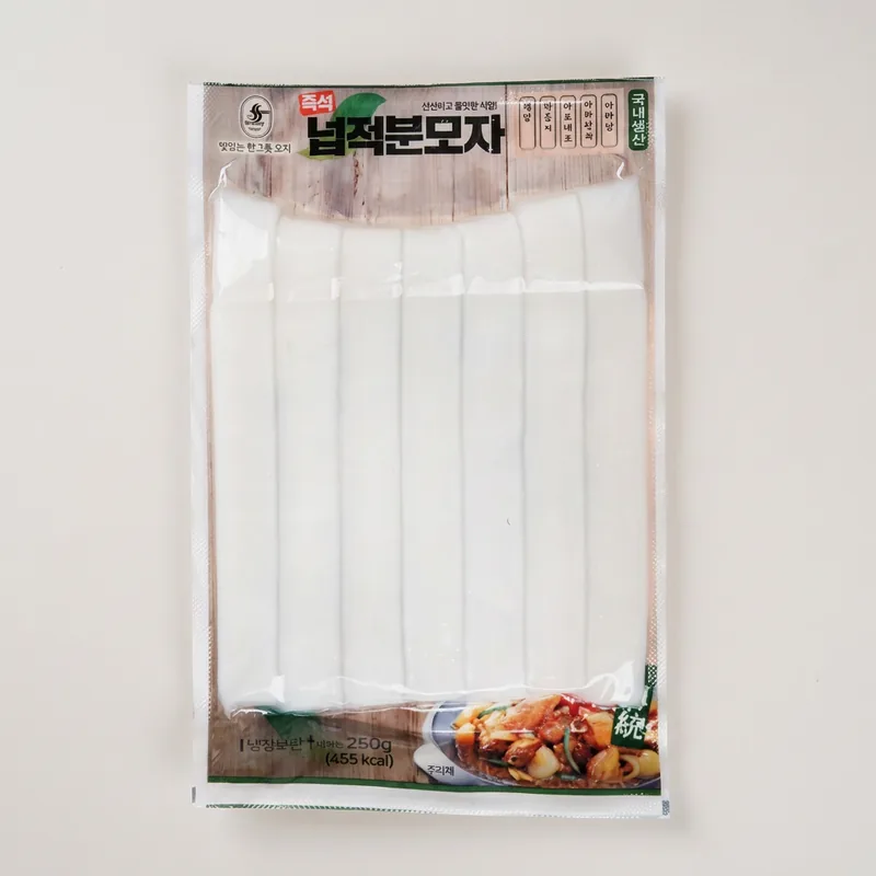 해성푸드 넙적 분모자 당면, 250g, 3개