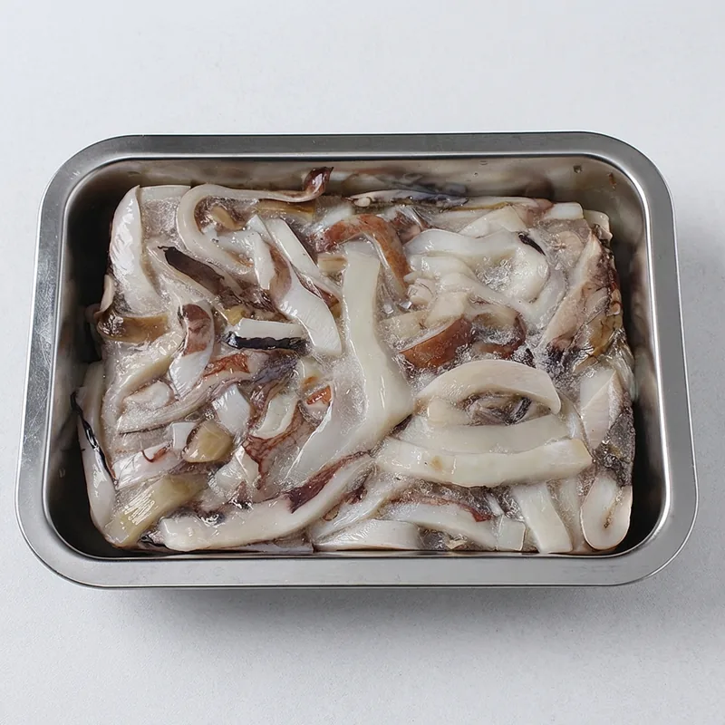 오징어 슬라이스, 냉동, 1kg, 2개