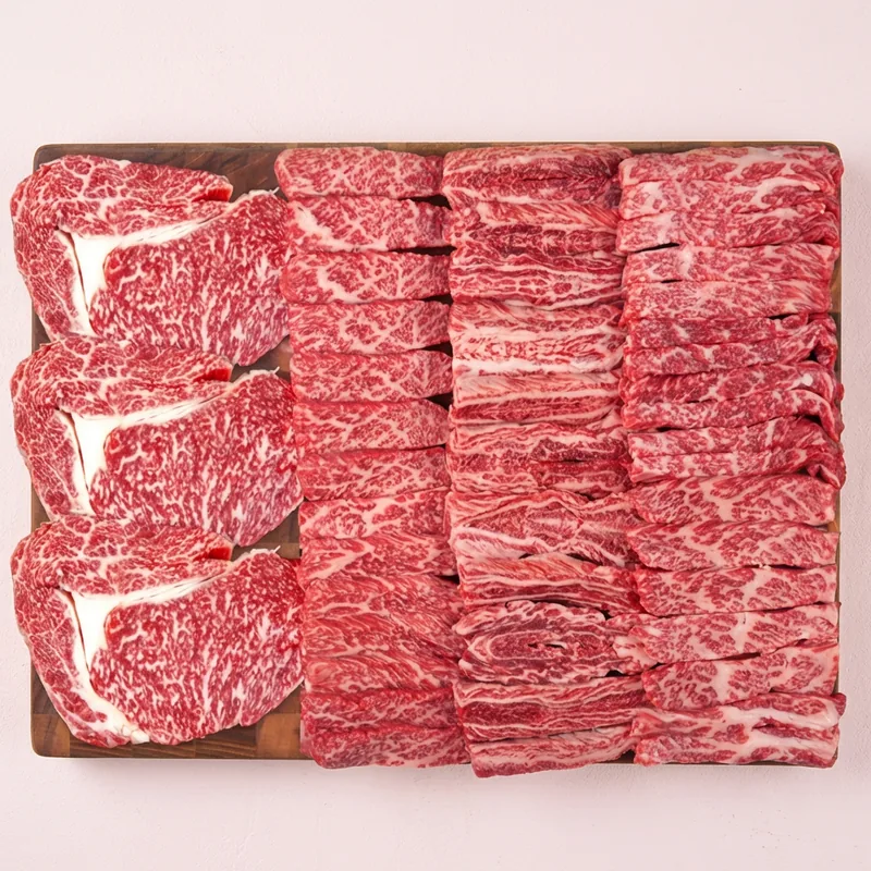 1++한우 투뿔 소한마리 모둠, 400g, 1세트