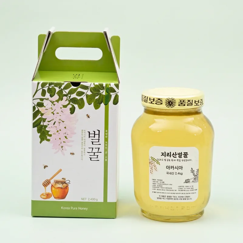 지리산벌꿀 아카시아, 대용량, 2.4kg, 1개